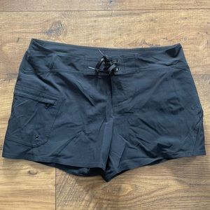 Athleta women’s swim shorts like new